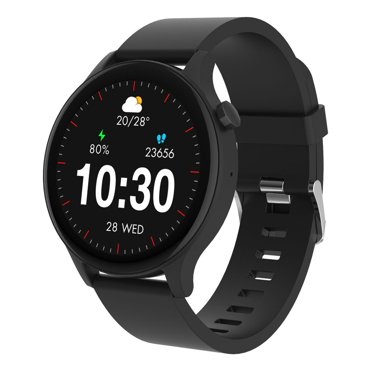 Smartklocka Denver Electronics SWC-338B 1,38" Svart