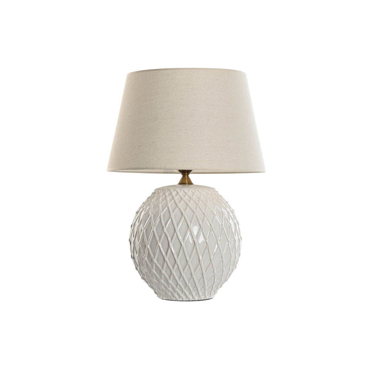 Bordslampa Home ESPRIT Vit 50 W 220 V