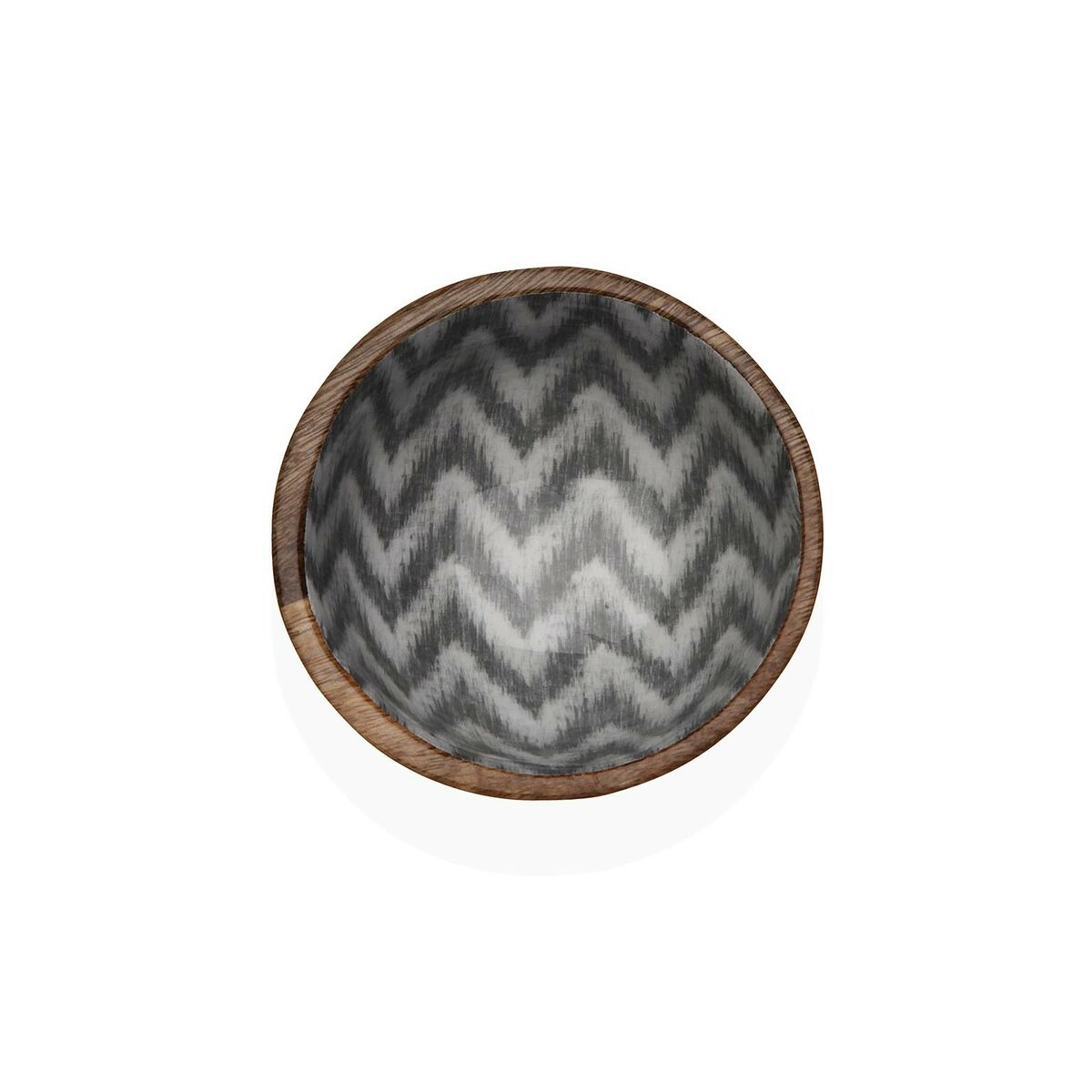Skål Versa Chevron Bambu Porslin Mangoträ - 2