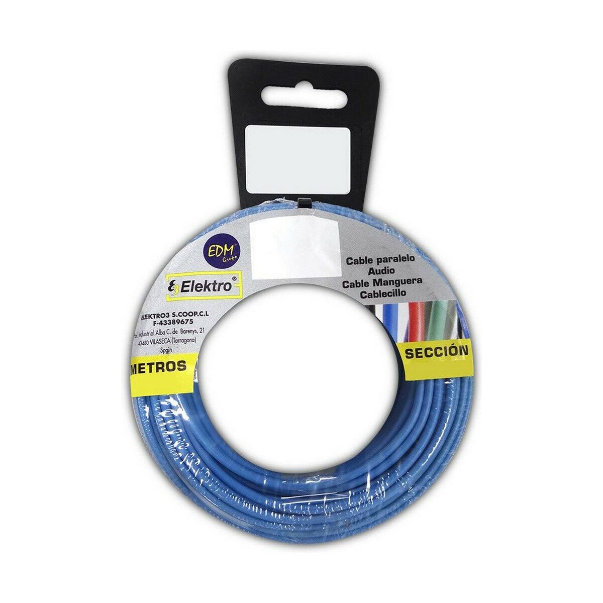 Kabel EDM 28500 Blå 4 mm 4 x 1,5 mm 25 m - 2