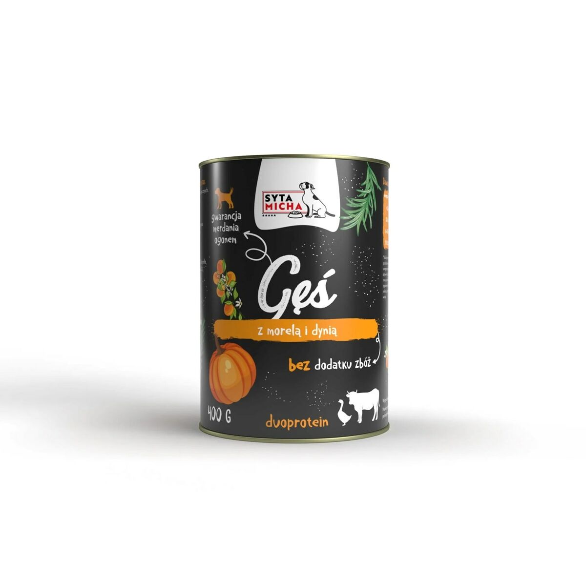 Våt mat SYTA MICHA Duoprotein Nötkött 400 g
