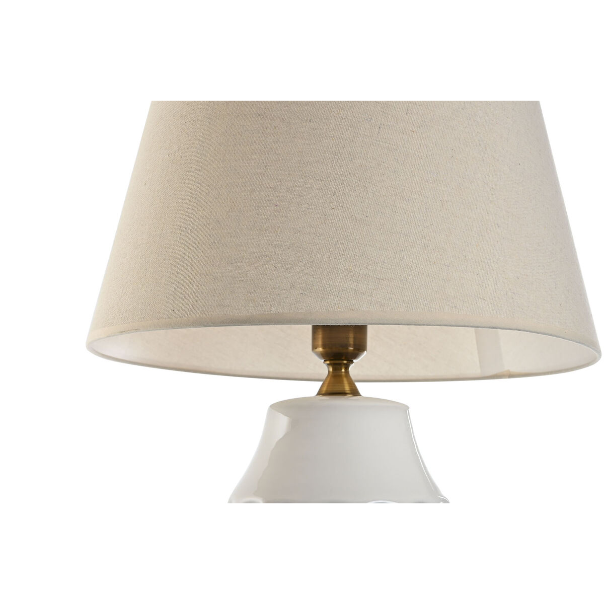 Bordslampa Home ESPRIT Vit 50 W 220 V - 3
