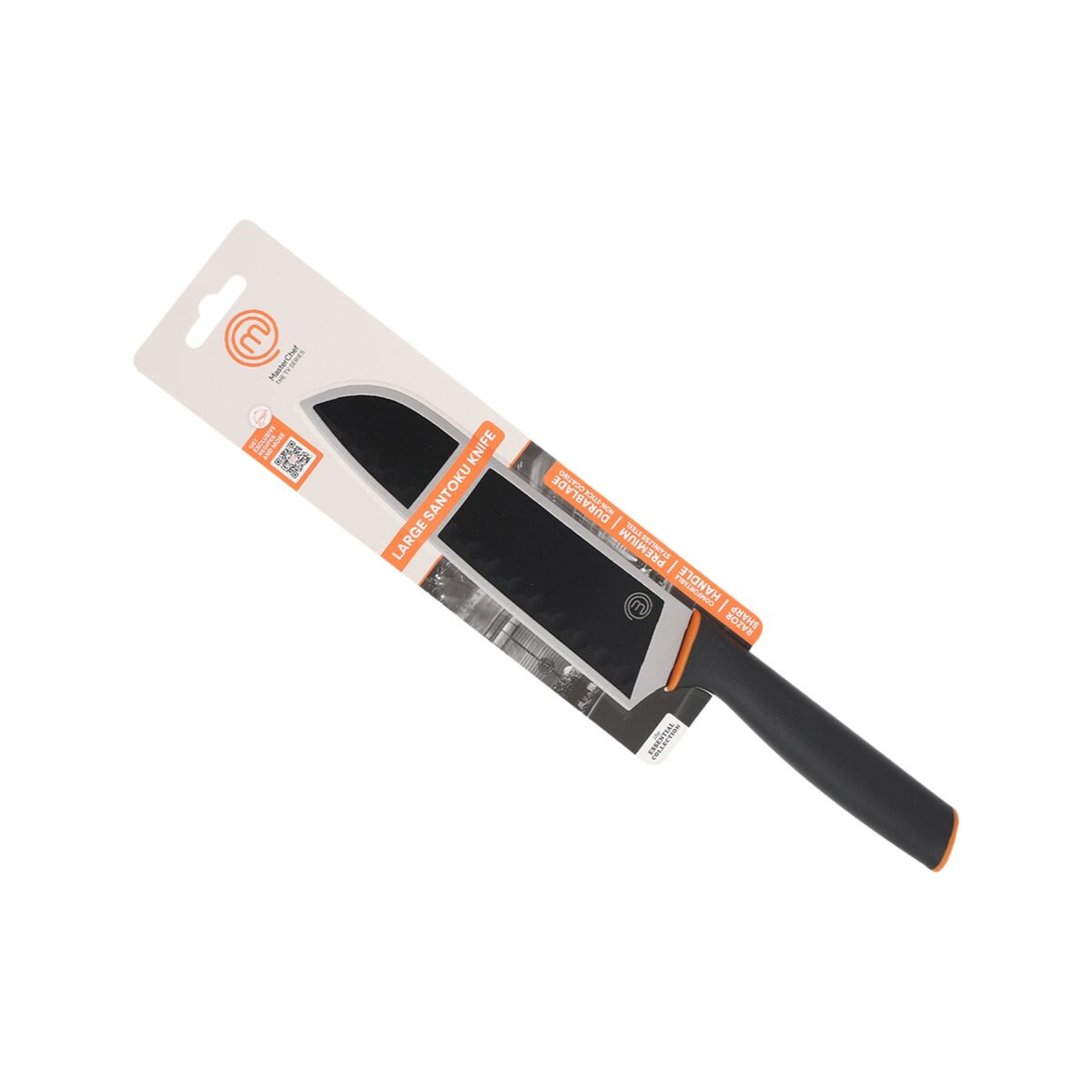 Kökskniv MasterChef Svart Silvrig 18 cm (24 antal) - 3