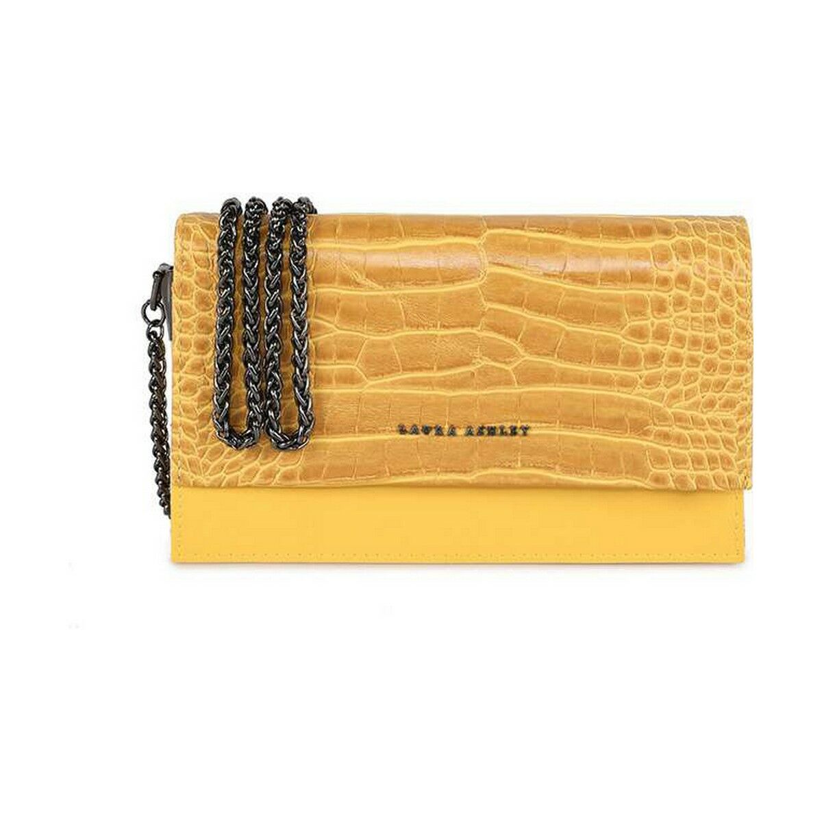 Damväska Laura Ashley DUDLEY-CROCO-YELLOW Gul 22 x 12 x 5 cm