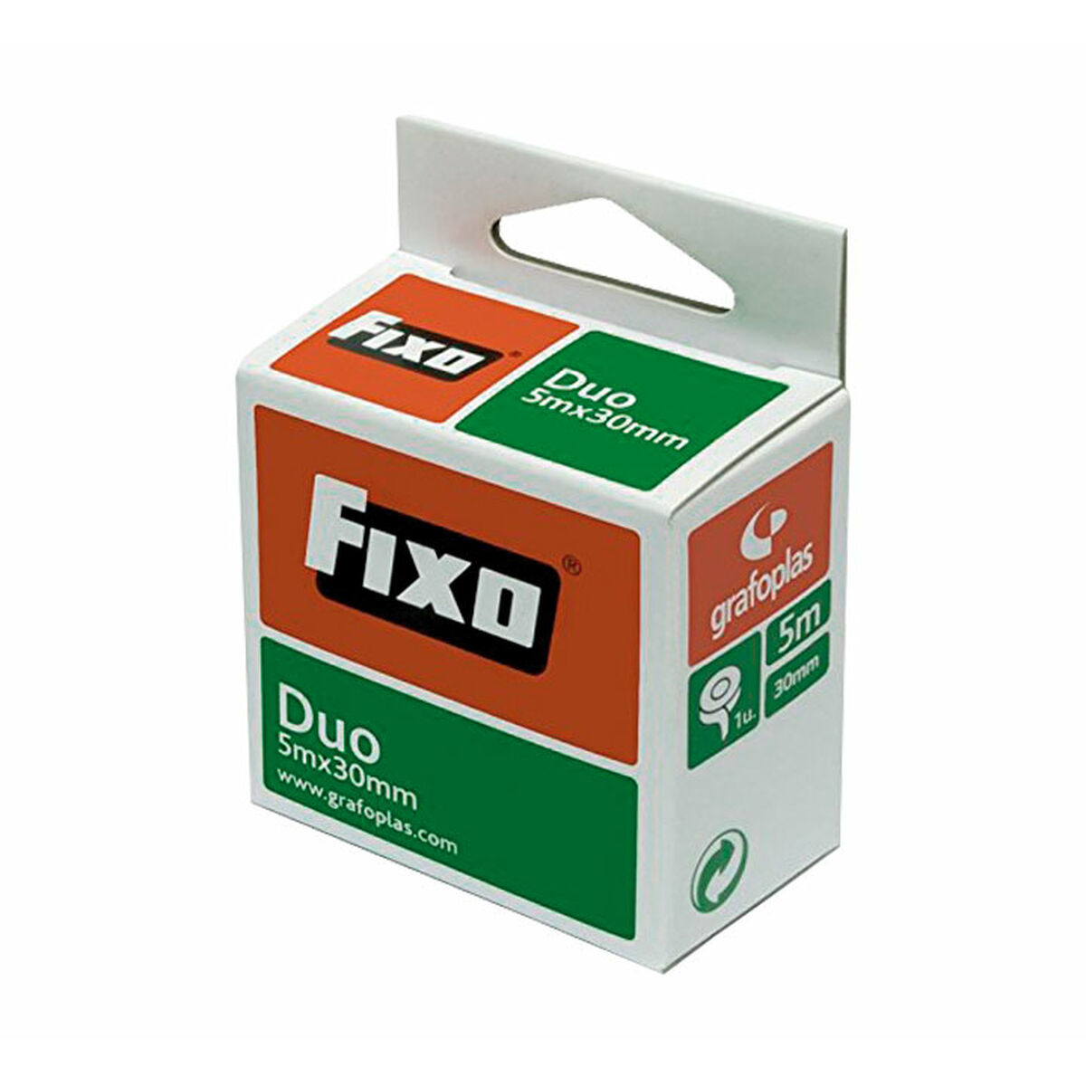 Dubbelsidig Tejp Fixo 30 mm x 5 m (10 antal) - 4