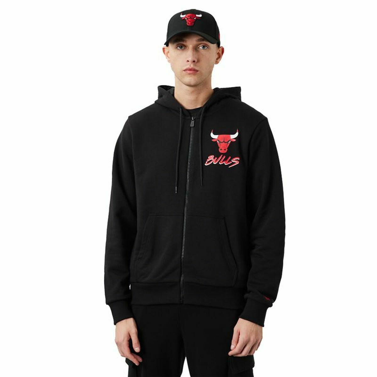 Träningsjacka Herr New Era Chicago Bulls Svart - 2