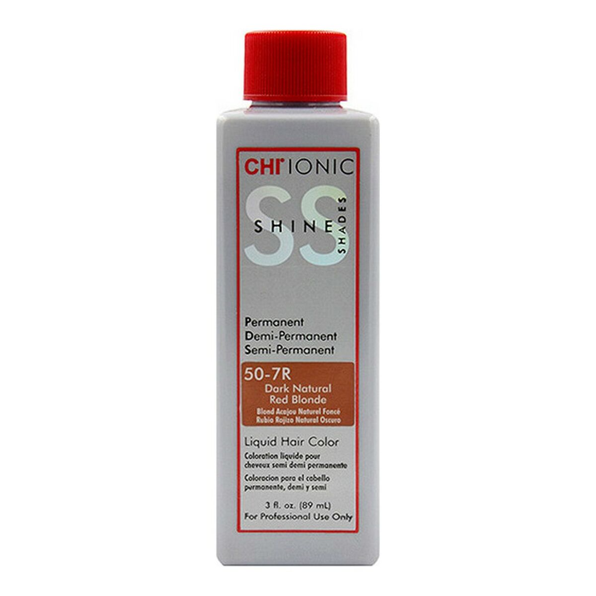Permanent färg Chi Ionic Shine Shades Farouk 50-7R