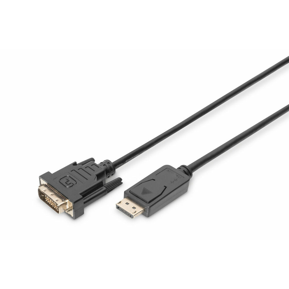 DisplayPort Kabel Digitus AK-340306-020-S Svart 2 m