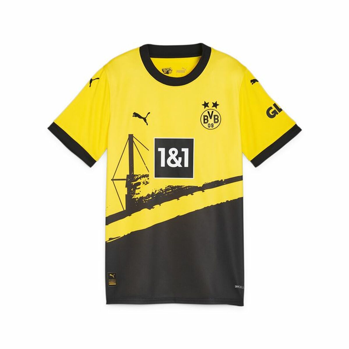 Kortärmad fotbollströja, Barn Puma Borussia Dortmund - 2
