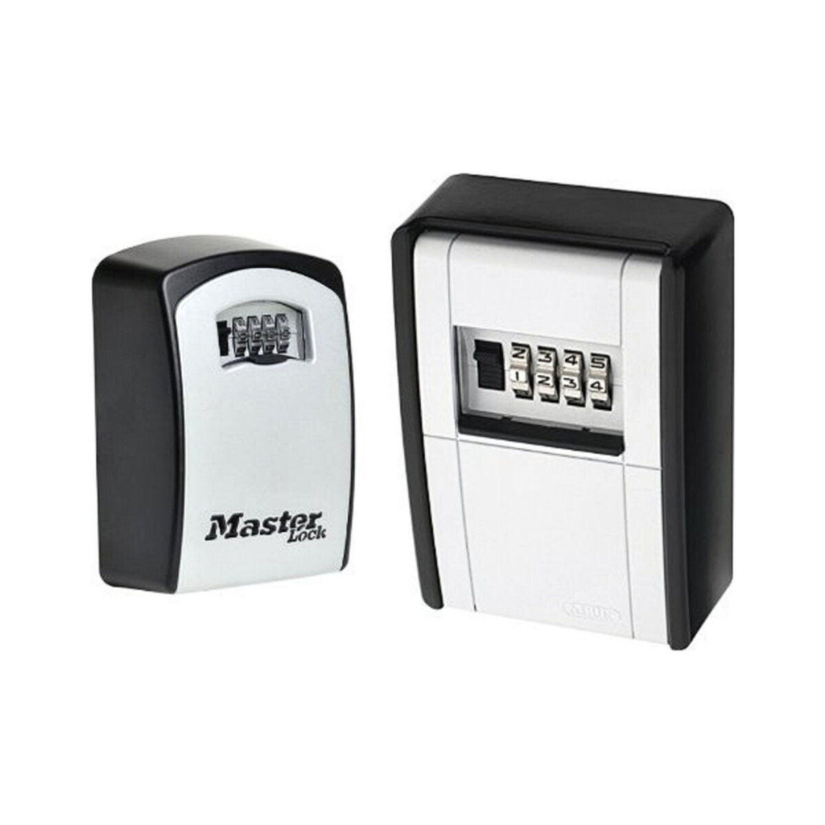 Nyckelskåp Master Lock 5401EURD Metall Svart/Grå 8 x 3 x 12 cm - 3