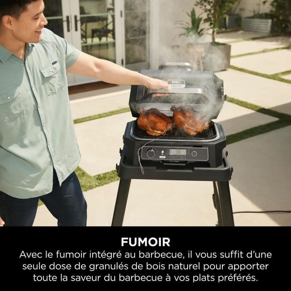 Bärbar Grill NINJA OG850EU - 4