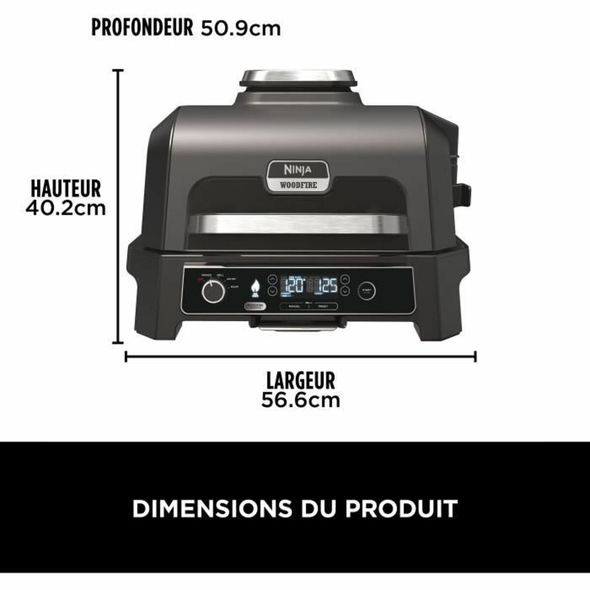 Bärbar Grill NINJA OG850EU - 2