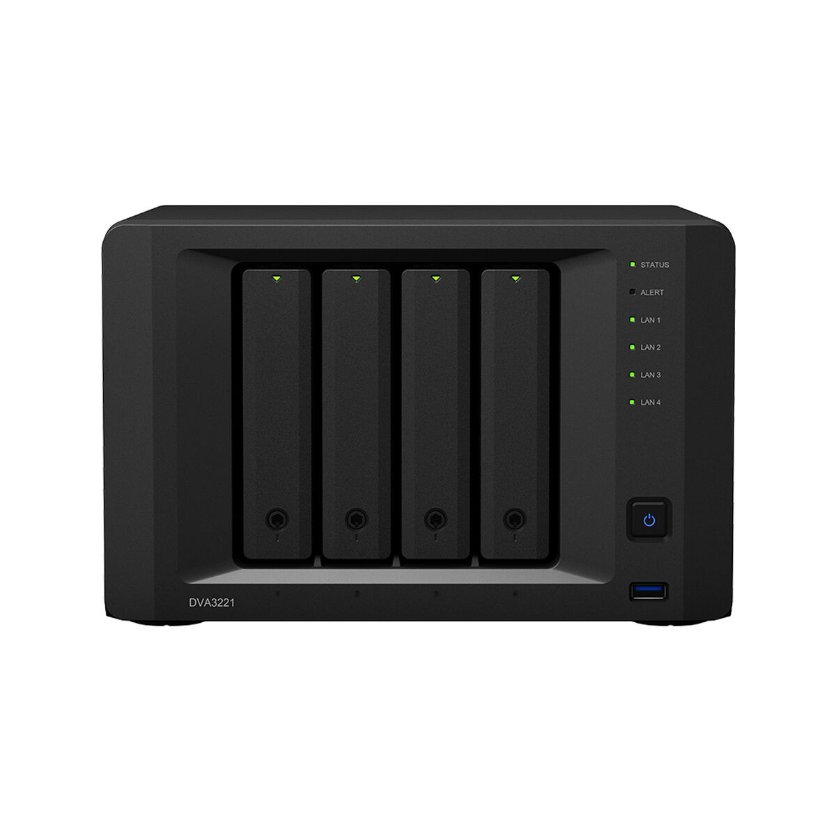 Övervakningsvideokamera Synology DVA3221 Svart