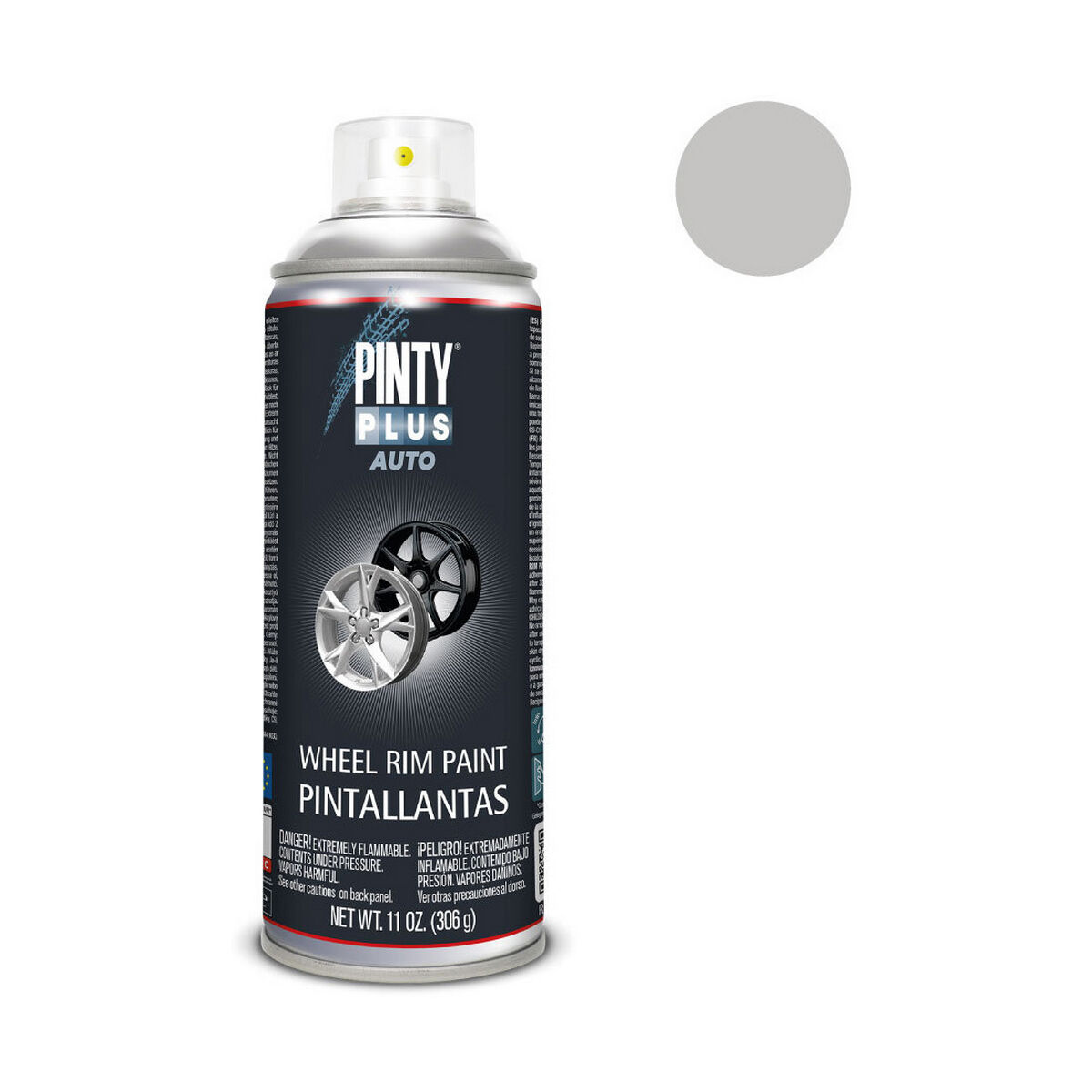 Sprejfärg Pintyplus Auto L150 Fälg 400 ml Silvrig - 4