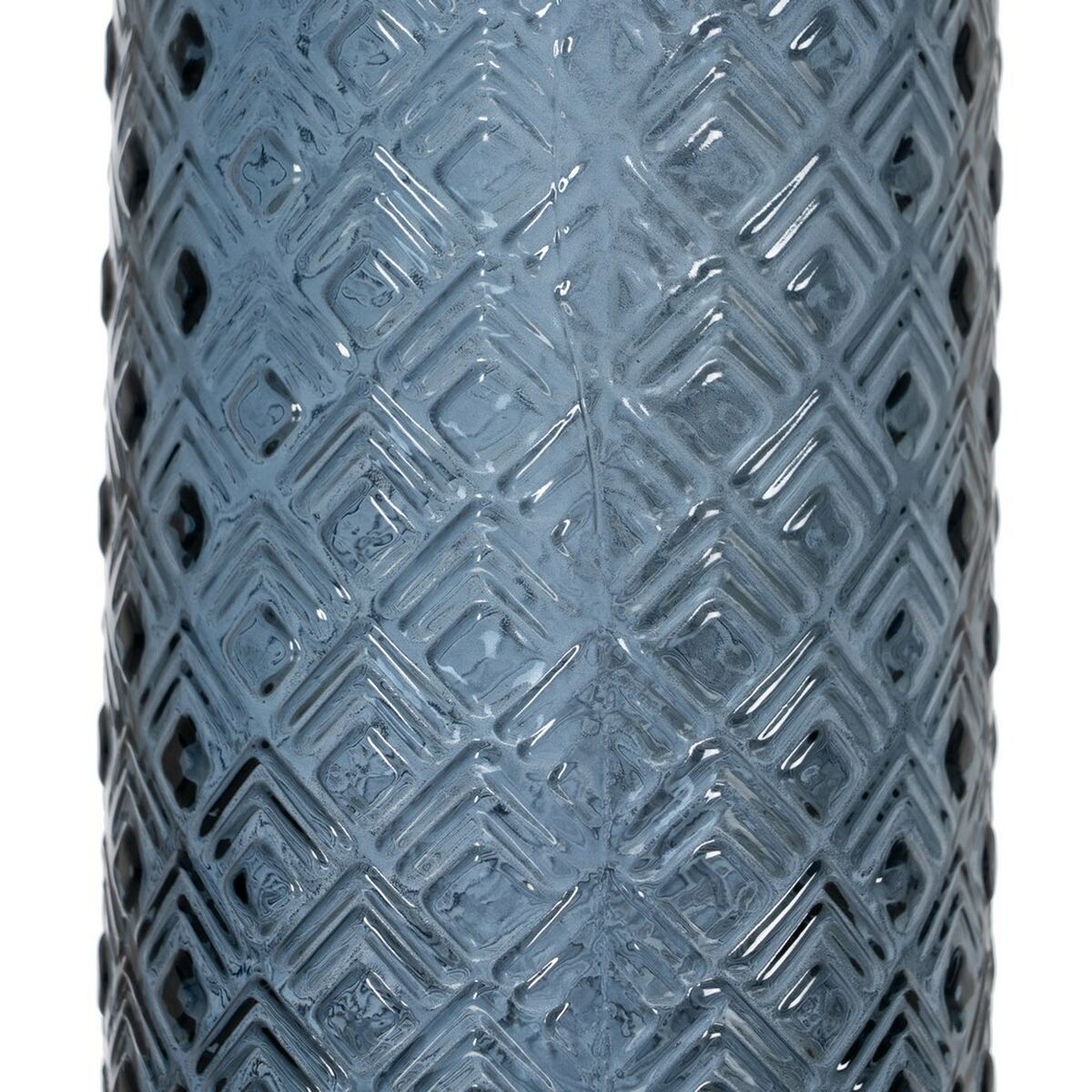 Vas WE CARE Blå återvinningsglas 9 x 9 x 28 cm - 4