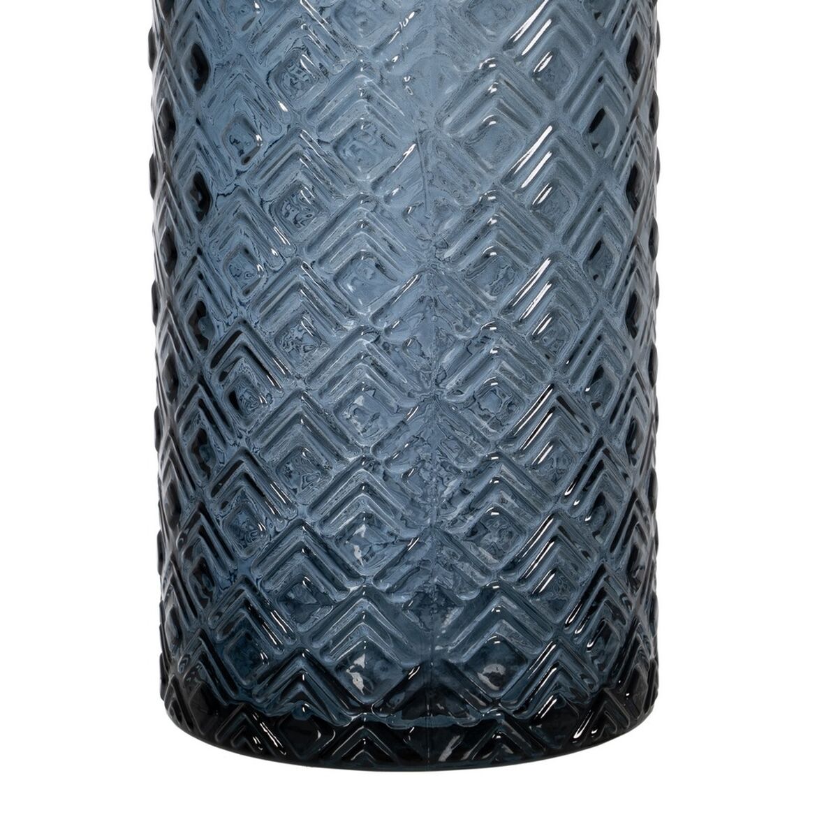 Vas WE CARE Blå återvinningsglas 9 x 9 x 28 cm - 5