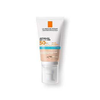 Solskydd med färg La Roche Posay Anthelios Uvmune 50 ml Vit Spf 50 Kräm Hydrerande kräm med färg