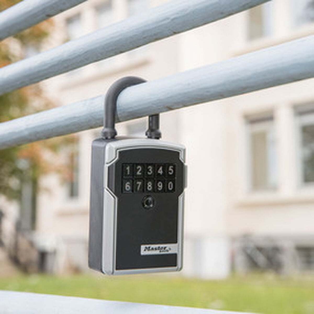 Kassaskåp Master Lock 5440EURD Nycklar Svart/Silvrig Zink 18 x 8 x 6 cm (1 antal) - 2