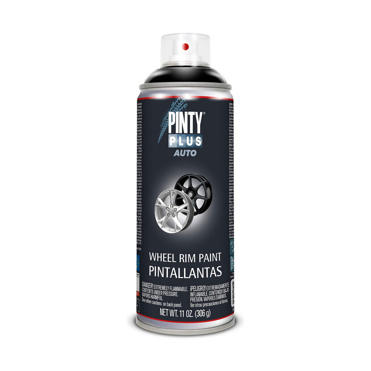 Sprejfärg Pintyplus Auto L104 Fälg 400 ml Svart