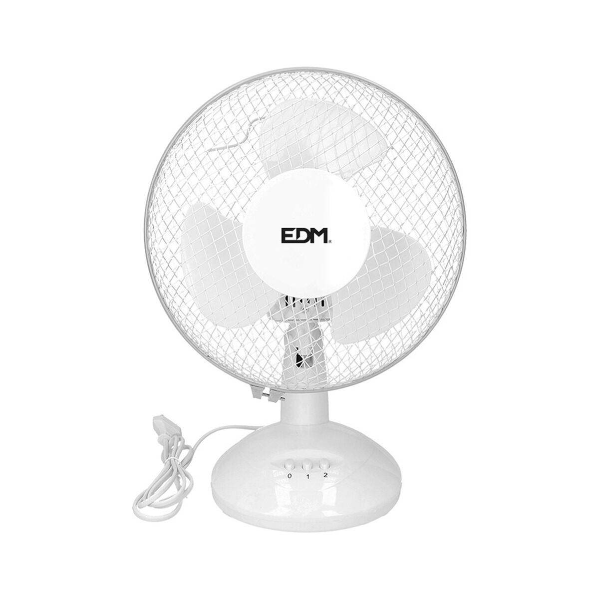 Bordsfläkt EDM 33962 Vit 25 W Ø 23 x 36 cm - 8