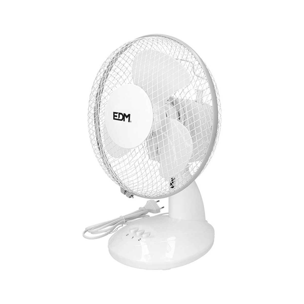 Bordsfläkt EDM 33962 Vit 25 W Ø 23 x 36 cm - 7