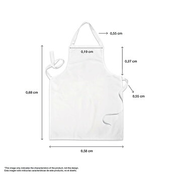Förkläde Belum 0400-60 Multicolour 66 x 58 cm Barn