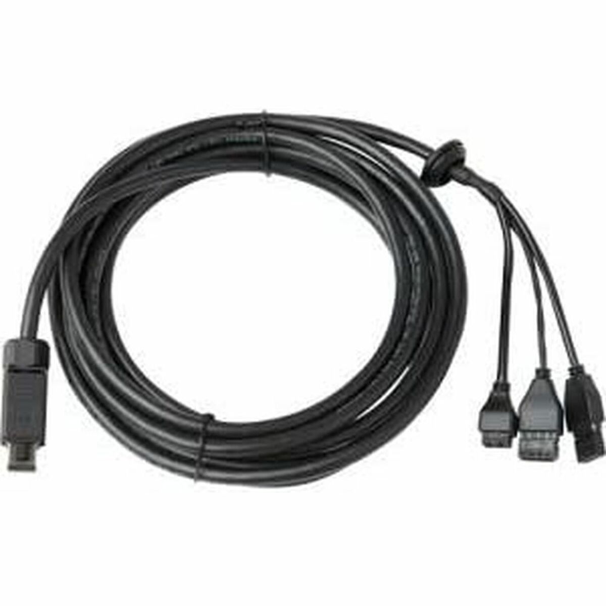 Nätkabel UTP Styv Kategori 6 Axis 5506-191 Svart 5 m