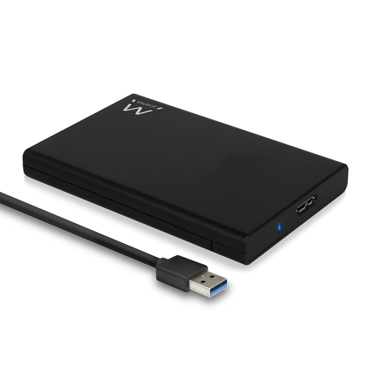 Externlåda Ewent EW7044 2.5" HD/SSD USB 3.0 Svart 2,5"