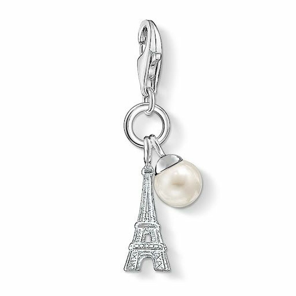 Dam: Berlockarmband Thomas Sabo 0770-082-14 Grå 30 mm