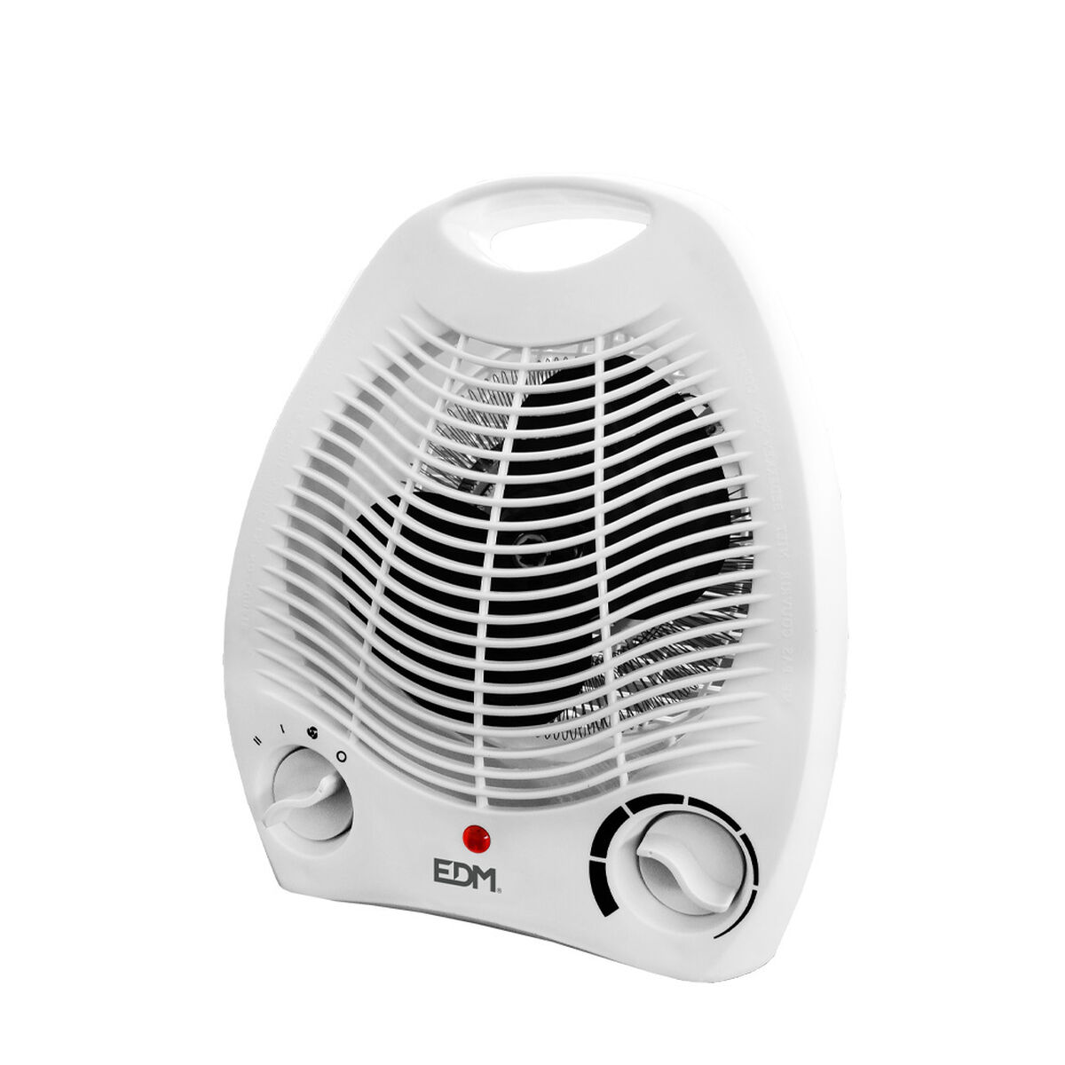 Vertikalt värmeelement EDM 07204 Vit 1000 - 2000 W - 4