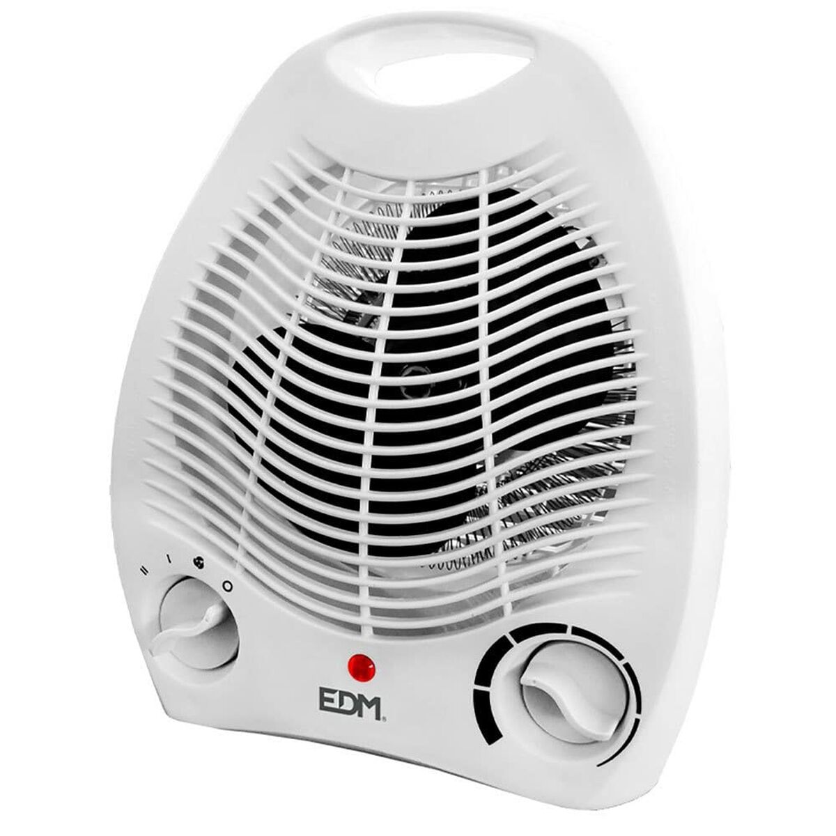 Vertikalt värmeelement EDM 07204 Vit 1000 - 2000 W - 3