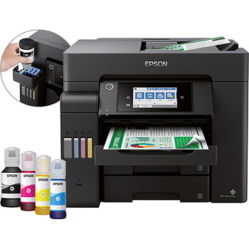 Multifunktionsskrivare Epson ET-5850 25 ppm WiFi Svart