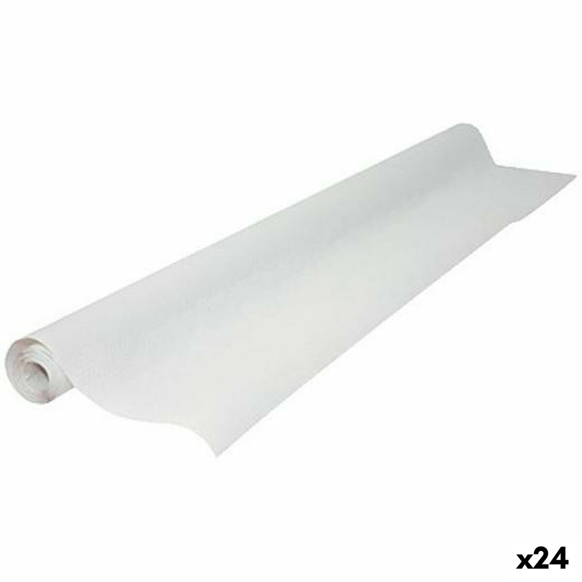 Bordsduk på rulle Maxi Products Vit Papper 1 x 10 m (24 antal) (40 antal)