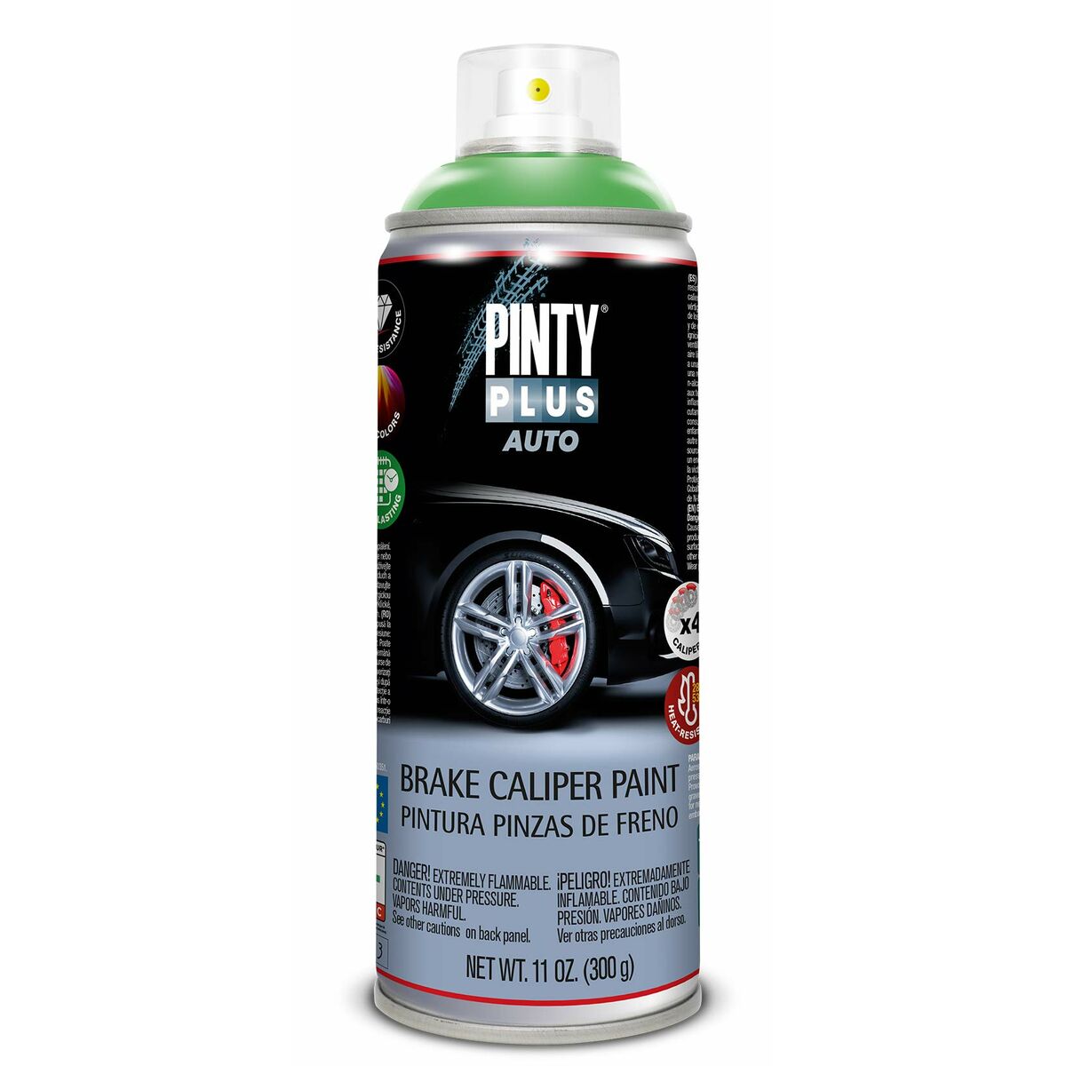 Sprejfärg Pintyplus Auto PF136 400 ml Bromsok Grön - 3
