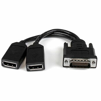DisplayPort Kabel DMS-59 Startech DMSDPDP1 4K Ultra HD 20 cm