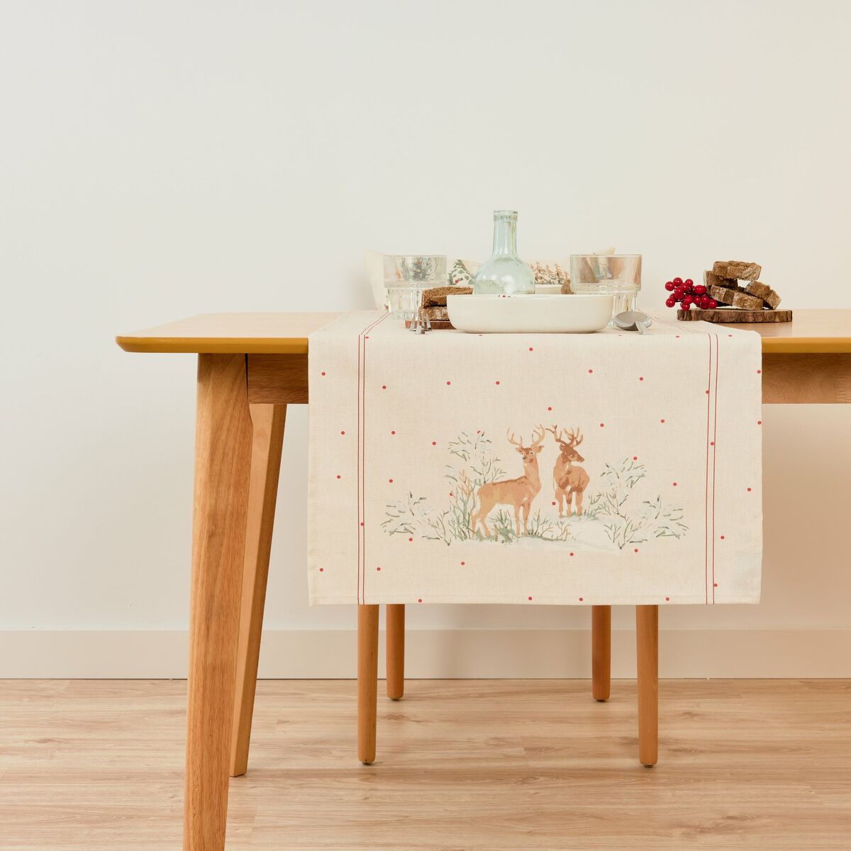 Bordslöpare Belum Deer Multicolour 45 x 140 cm - 2