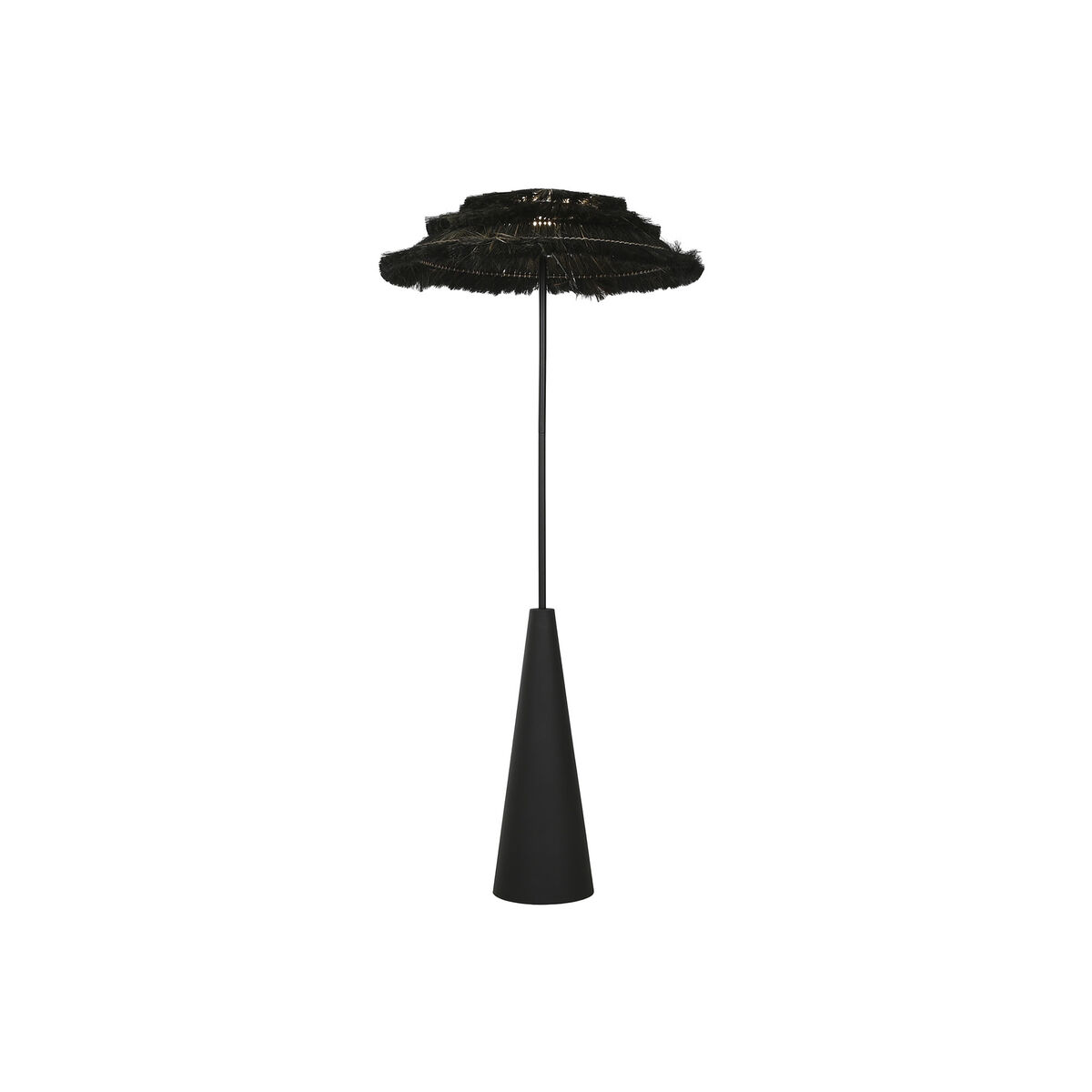 Golvlampa Home ESPRIT Svart 80 x 80 x 171 cm - 2