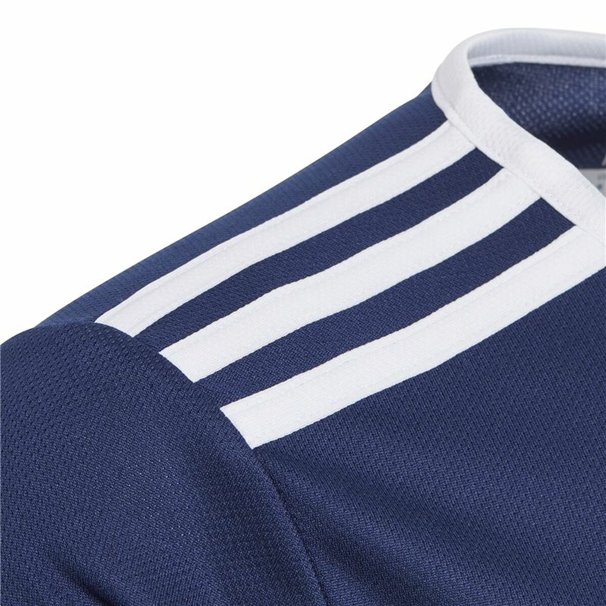 Kortärmad fotbollströja, Barn Adidas Entrada 18 Blå - 3