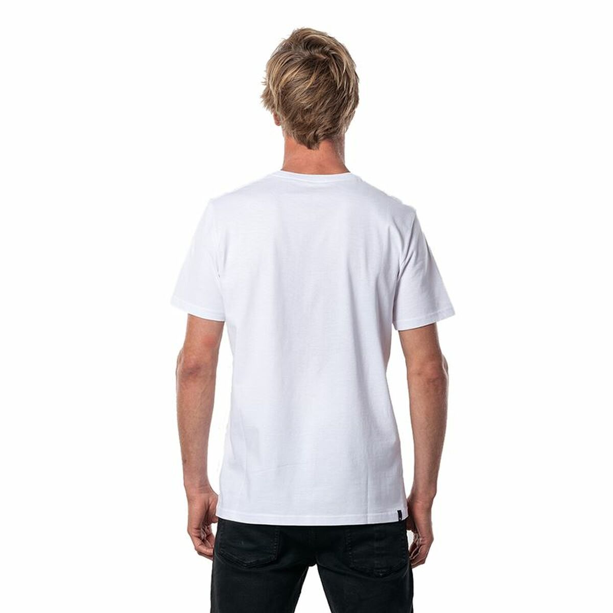 T-shirt med kortärm Herr Rip Curl El Mama Vit - 3