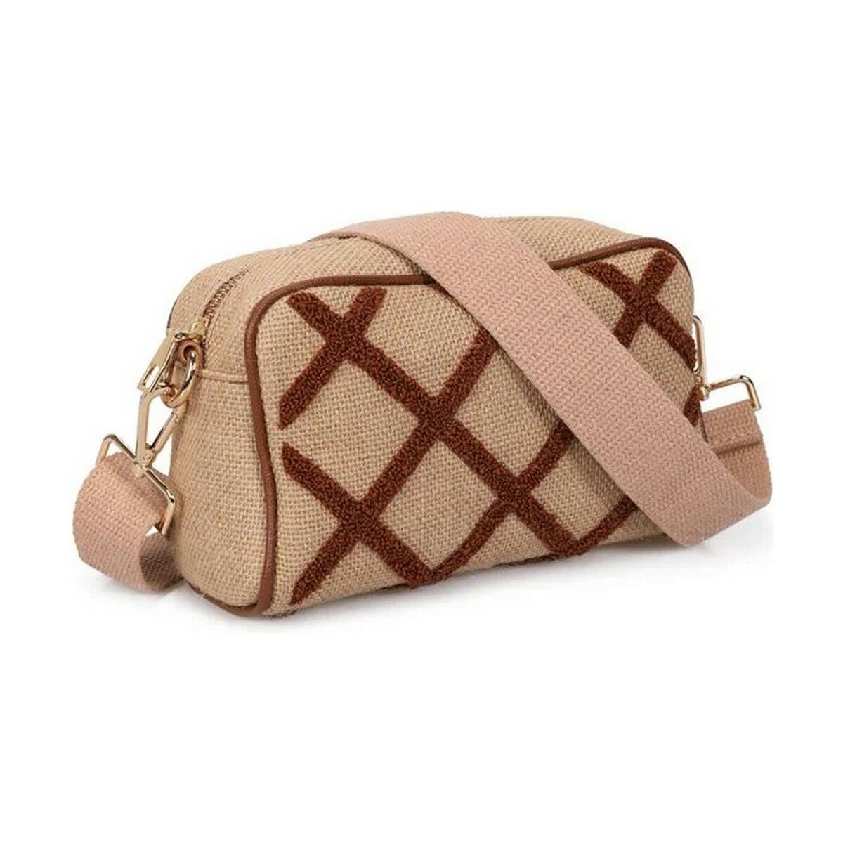 Damväska Laura Ashley LENORE-QUILTED-TAN Brun 23 x 15 x 9 cm - 2
