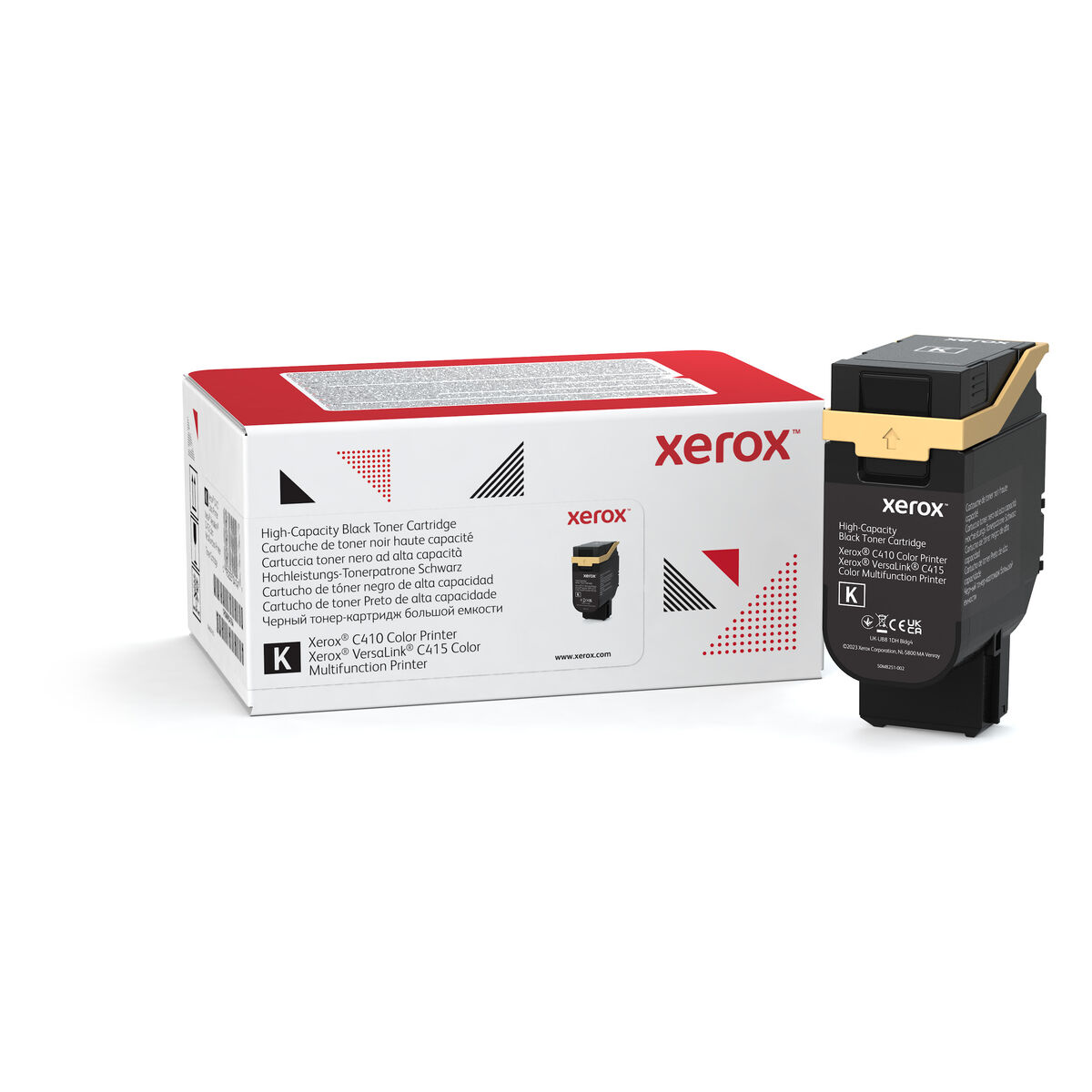 Original Bläckpatron Xerox 006R04685 Svart Gul/Svart