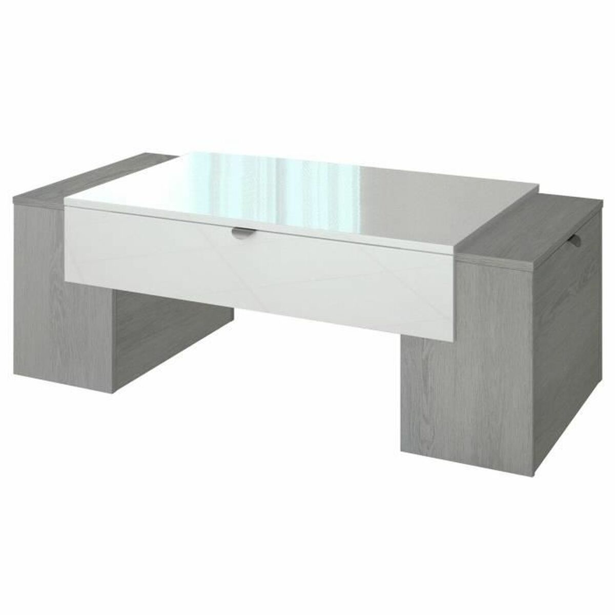 Soffbord Lucky 123 x 42 x 55 cm Vit - 2