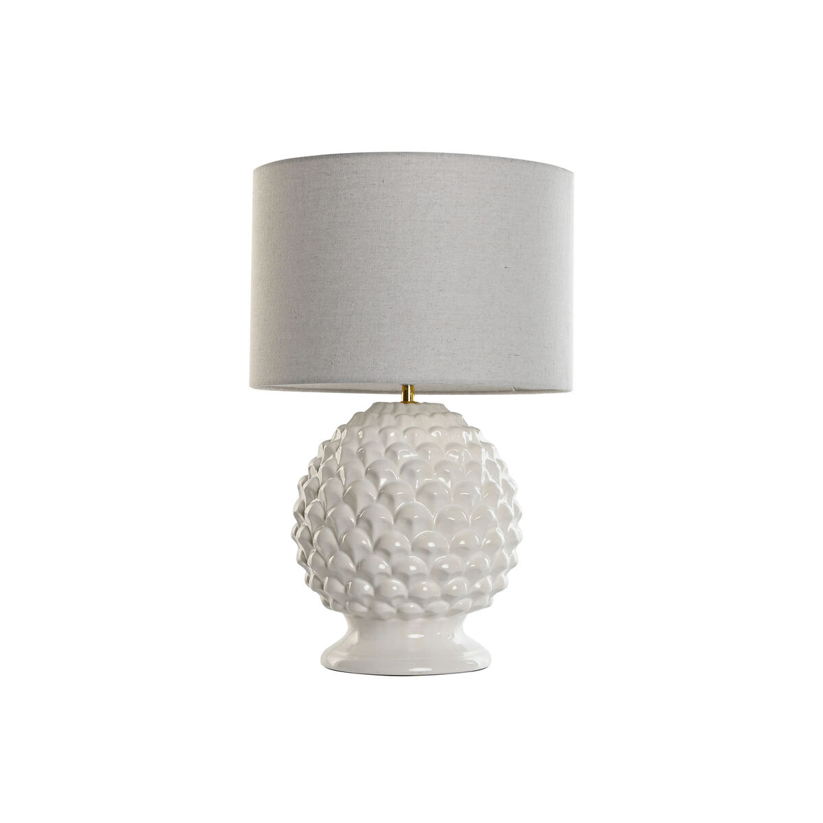 Bordslampa Home ESPRIT Vit 50 W 220 V