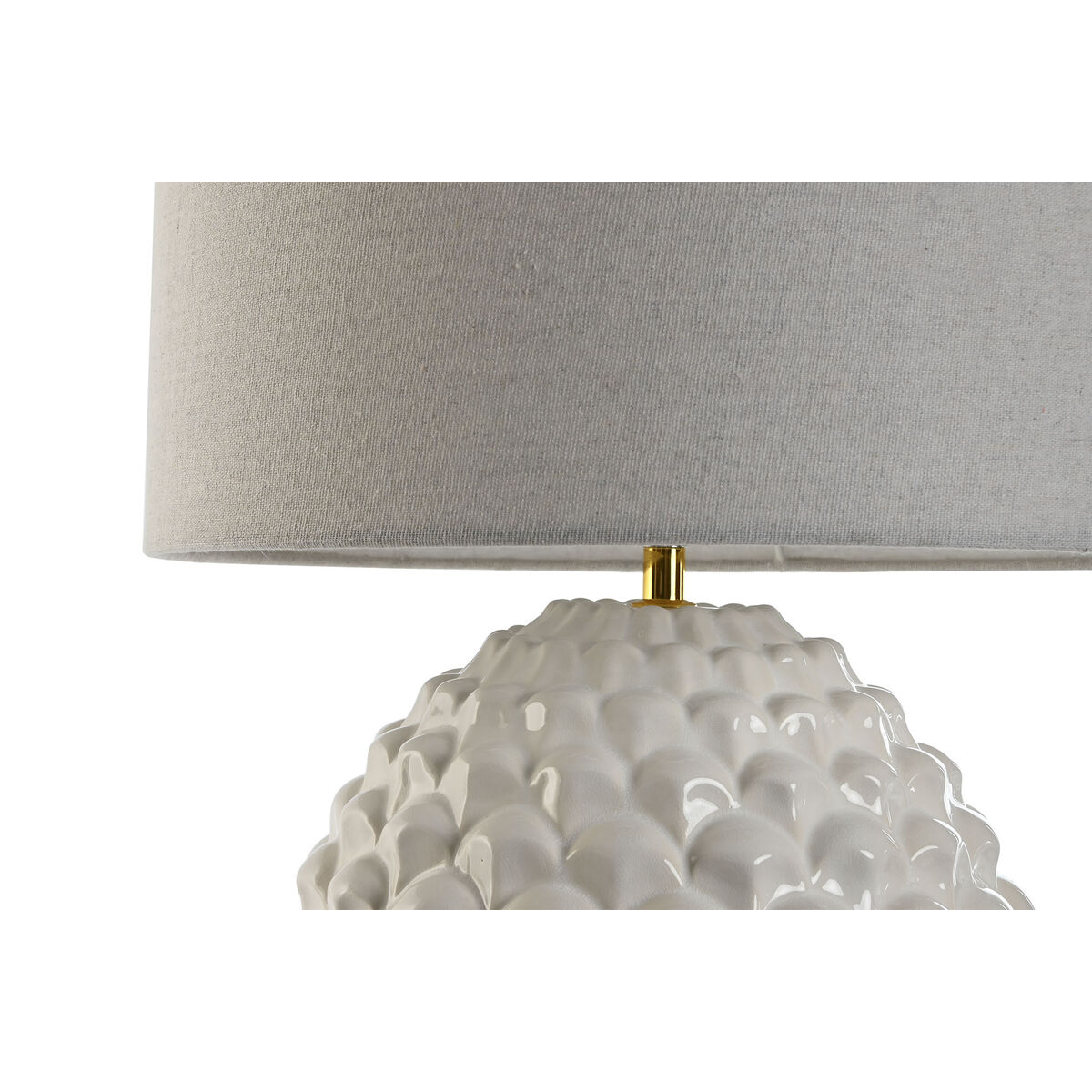 Bordslampa Home ESPRIT Vit 50 W 220 V - 3