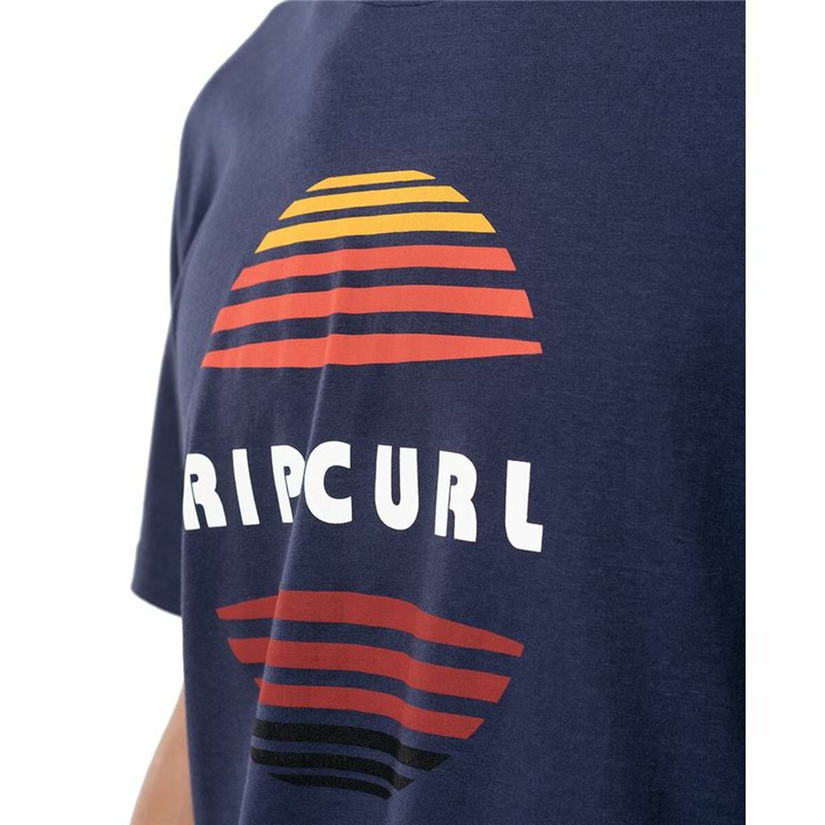 T-shirt med kortärm Herr Rip Curl El Mama Mörkblå Män - 4