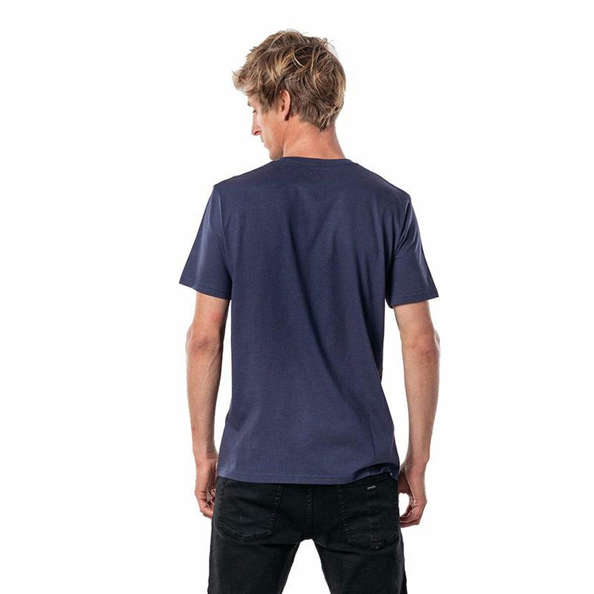 T-shirt med kortärm Herr Rip Curl El Mama Mörkblå Män - 3