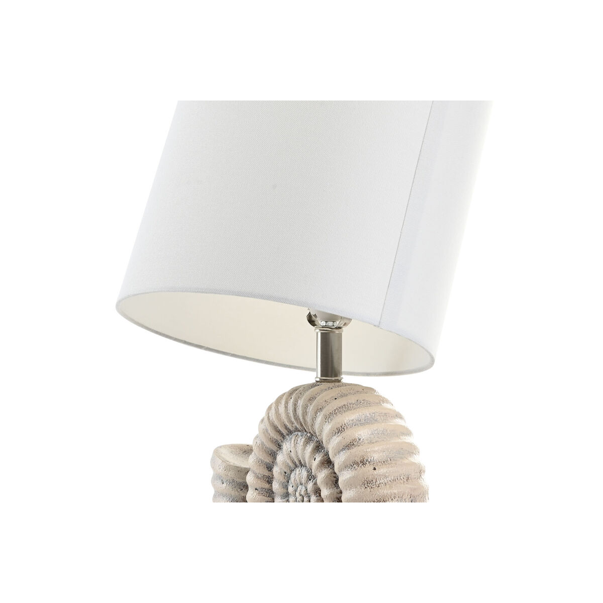 Bordslampa Home ESPRIT Vit Beige - 5