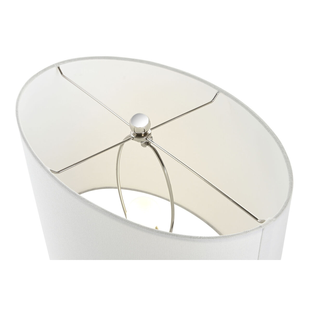 Bordslampa Home ESPRIT Vit Beige - 6