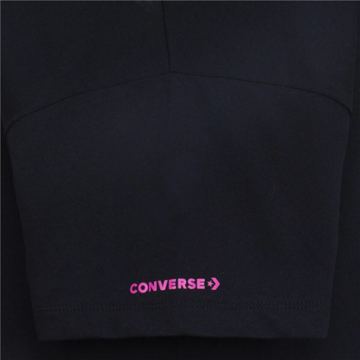 Barn T-shirt med kortärm Converse Boyfriend Graphicrt Svart - 5