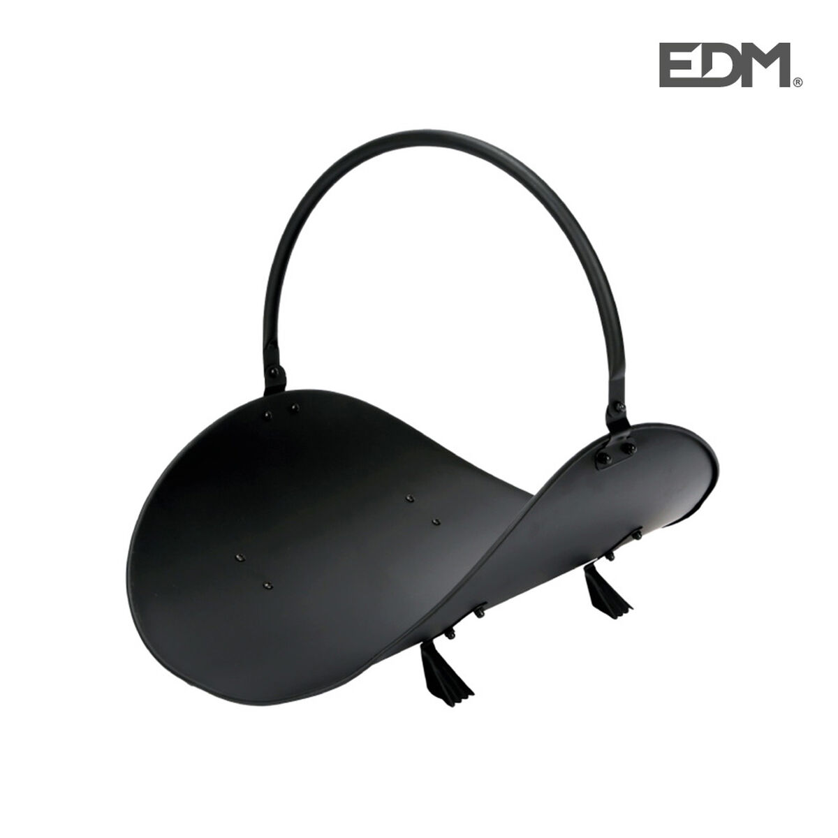 Korg för ved EDM 85753 Metall 48 x 35 x 38 cm - 2